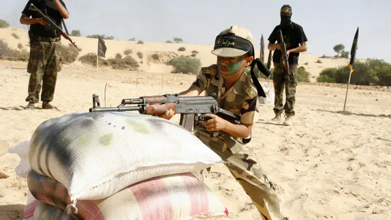 Child in terrorist summer camp