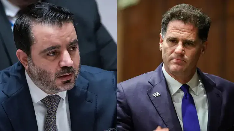 השר דרמר ושר החוץ הסורי