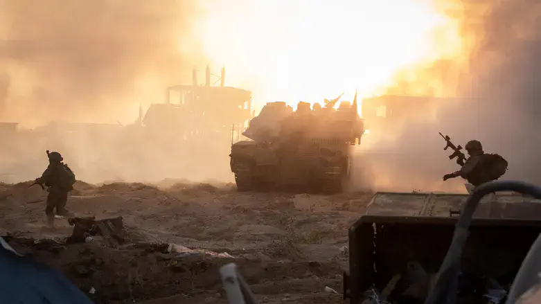 Бойцы ЦАХАЛ в секторе Газы. Иллюстрация