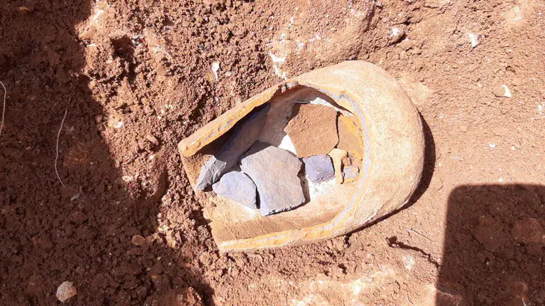 מטמון הכסף ממראס א-דין, בערך 600 לפנה"ס