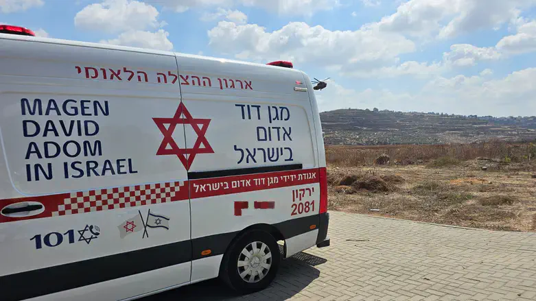 Место аварии у въезда в Кдумим