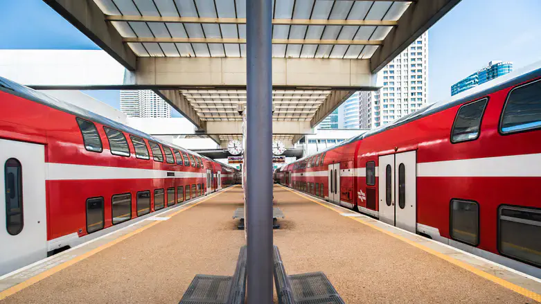 Israeli train (illustrative)