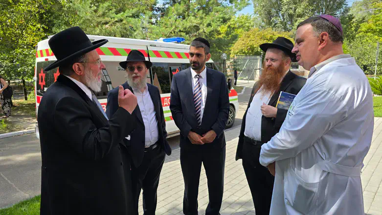 The Chief Rabbi in Ukraine