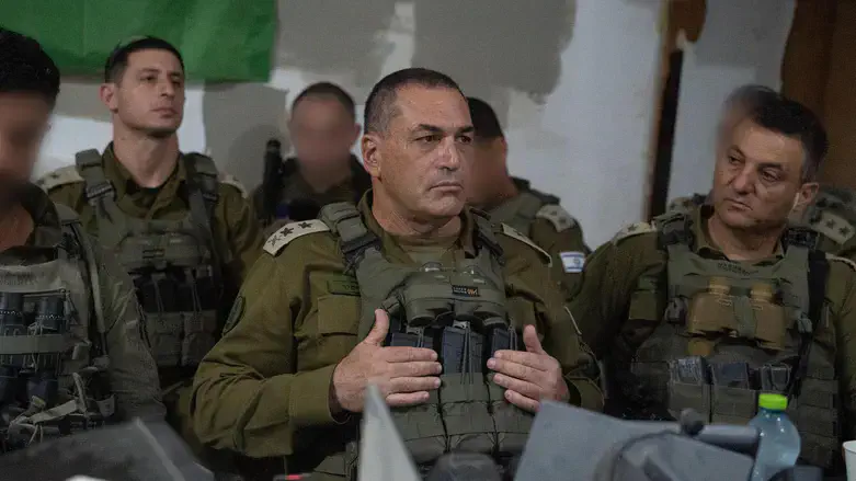 Chief of Staff Eyal Zamir in Gaza
