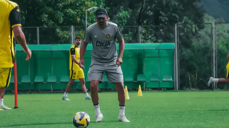 ותיקי בית"ר באימון הראשון