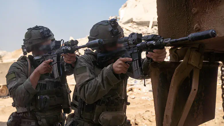 Бойцы ЦАХАЛ в секторе Газы. Иллюстрация