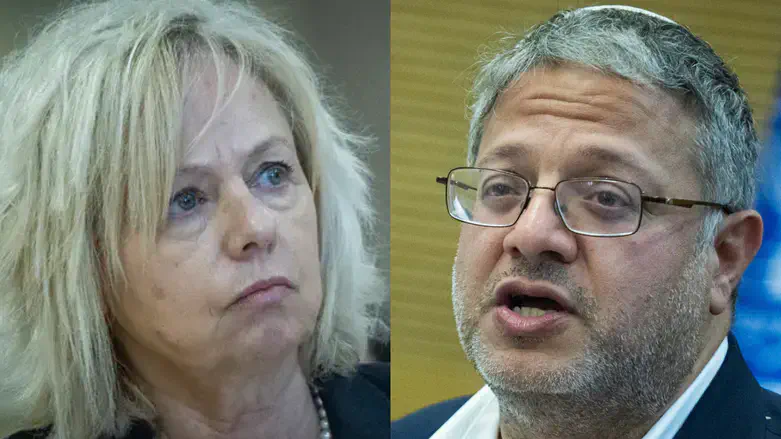 Гали Бахарав-Миара и Итамар Бен-Гвир