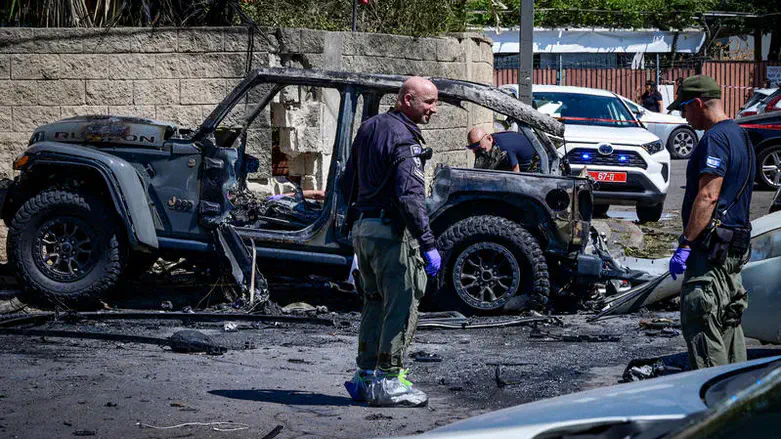 זירת הפיצוץ