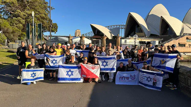 נבחרת הרצים של שלוה בסידני אוסטרליה