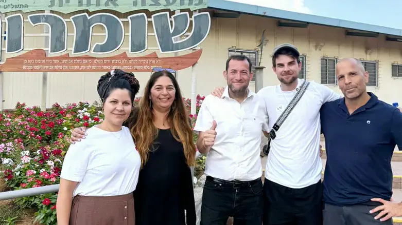 כוכב "יומני הערפד" ביקר בשומרון