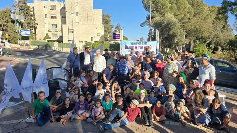 חנוכת הרחוב על שם הרב ולדמן