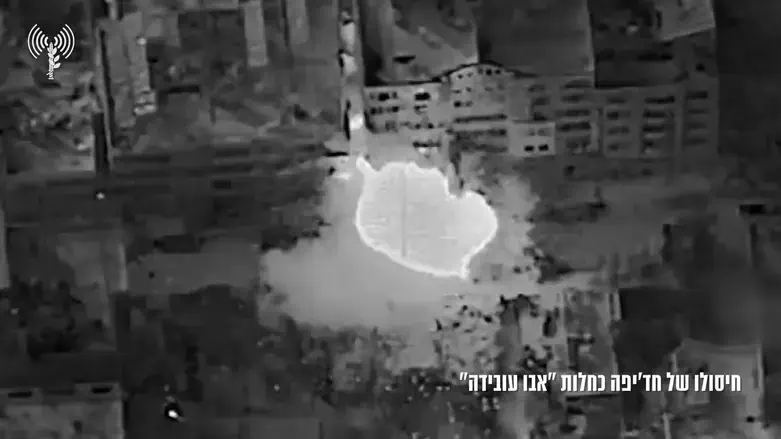 חיסול המחבל אבו עוביידה בעזה