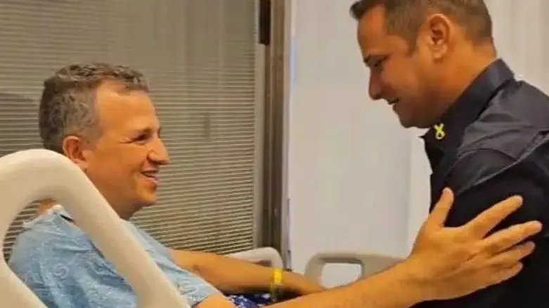 עם רז קינסטליך ראש עיריית ראשל"צ