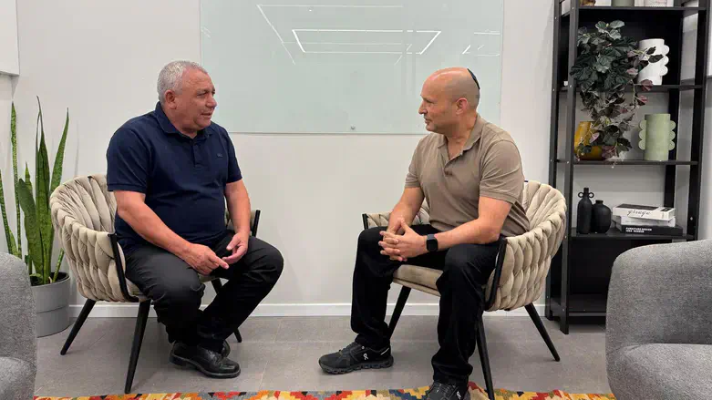 Naftali Bennett and Gadi Eisenkot