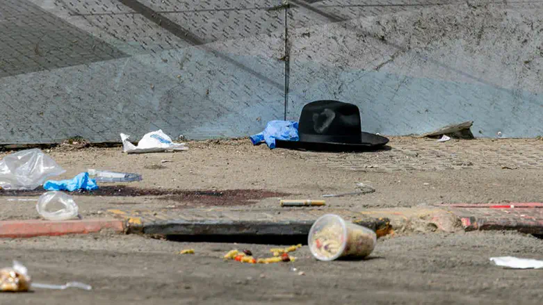 זירת הפיגוע הרצחני