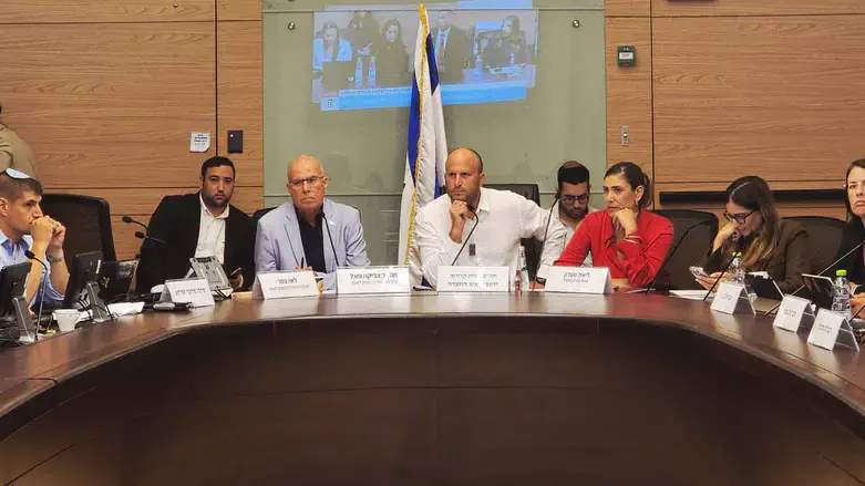 הדיון בוועדה לביטחון לאומי