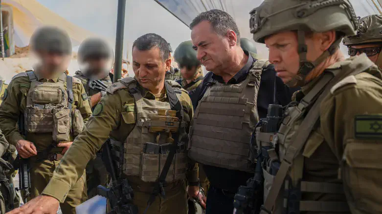 Исраэль Кац в Газе