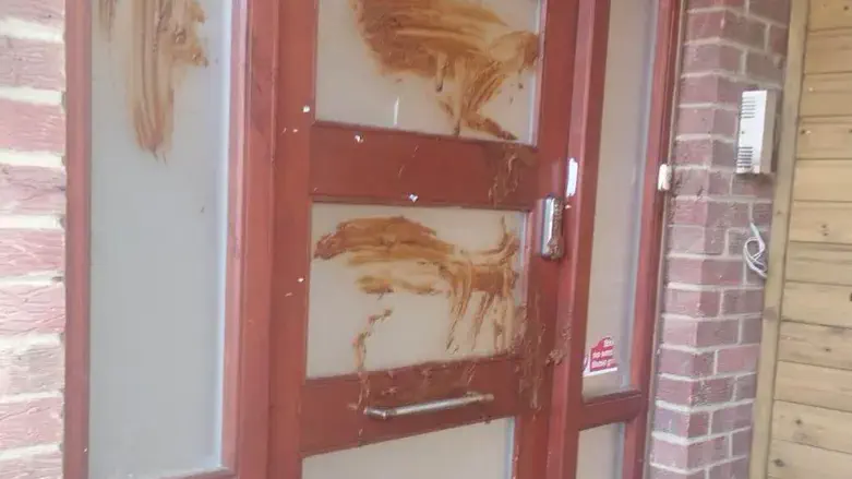 Vandalism at a Jewish building in Golders Green