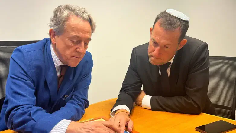 Йоси Даган с Херманом Терчем