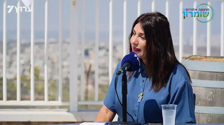 Minister Miri Regev at the conference