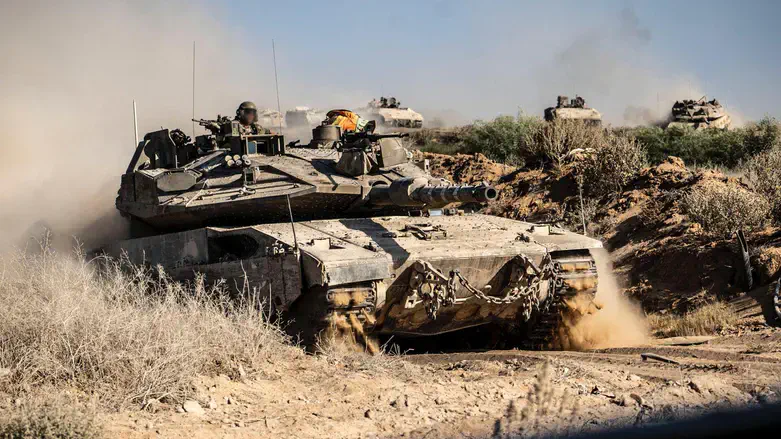 כוחות צה"ל נכנסים לעיר עזה