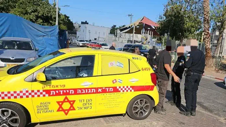 На месте убийства в Рамле