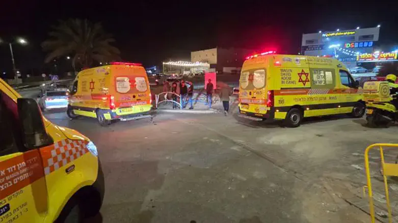זירת הרצח סמוך לשגב שלום