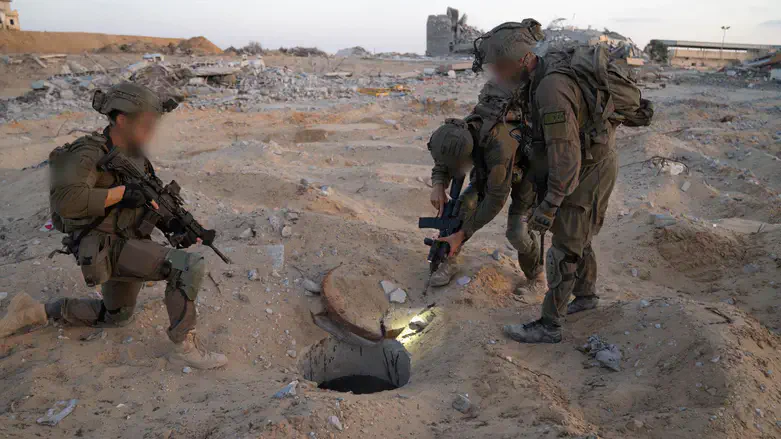 IDF forces uncover tunnel shaft in Gaza
