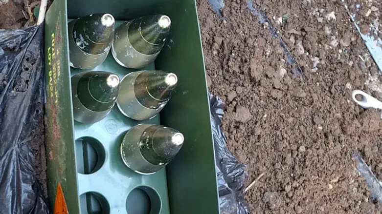 מרעומים לפגזי ארטילריה שנתפסו