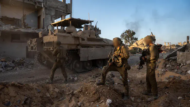 IDF soldiers in Gaza