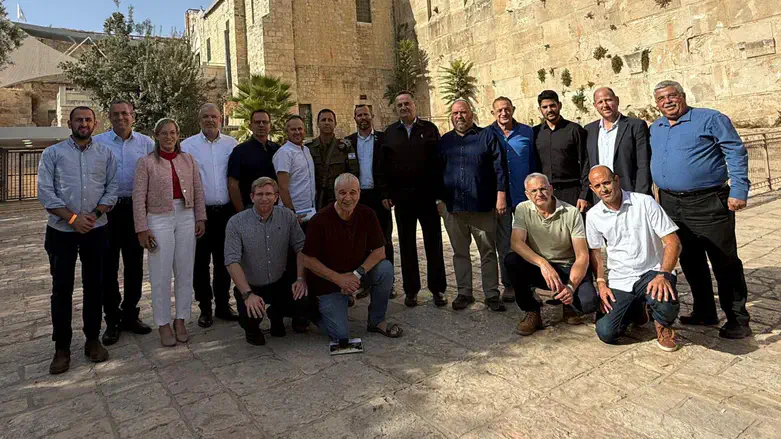 Члены Совета Ие“Ша с министром обороны Исраэлем Кацем