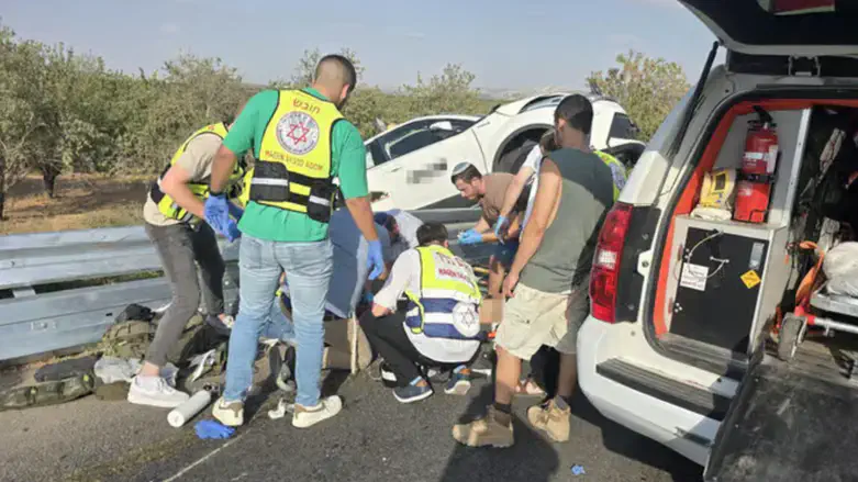 זירת התאונה