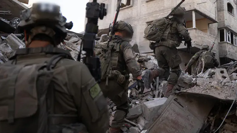 Силы бригады "Нахаль" в городе Газа