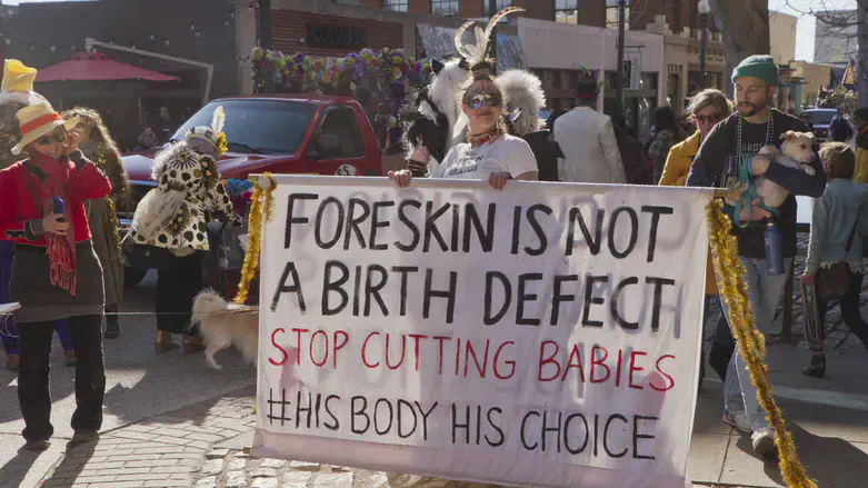 Archive: Anti-circumcision protest