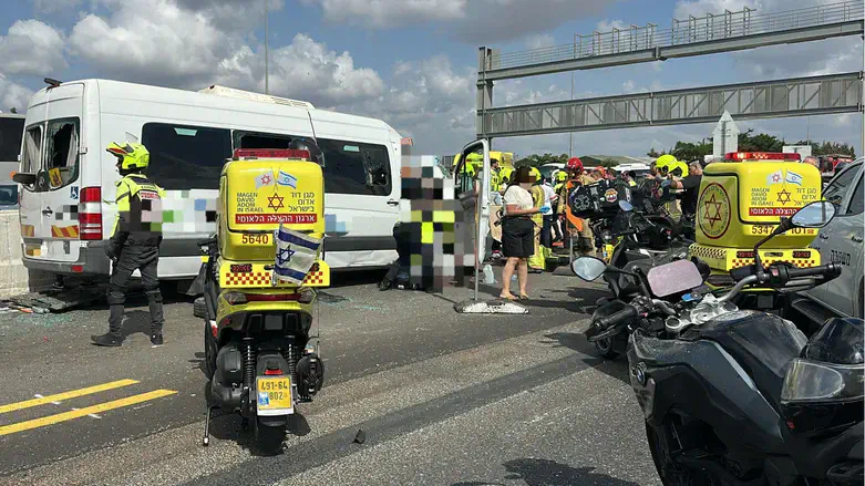 На месте ДТП со смертельным исходом на шоссе №5