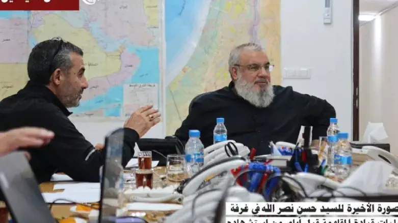 נסראללה לפני חיסולו