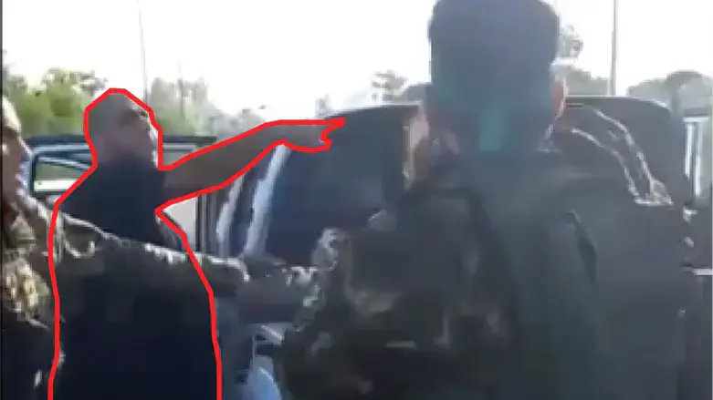 The terrorist during the massacre