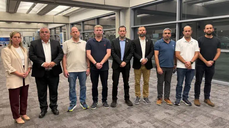 Delegation of Yesha Council leaders