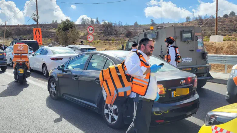 The scene of the attack