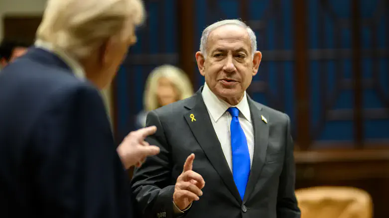 Биньямин Нетаньяху и Донадьд Трамп