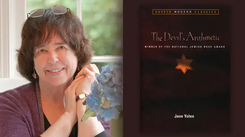 Jane Yolen and her most famous book, "The Devil's Arithmetic."