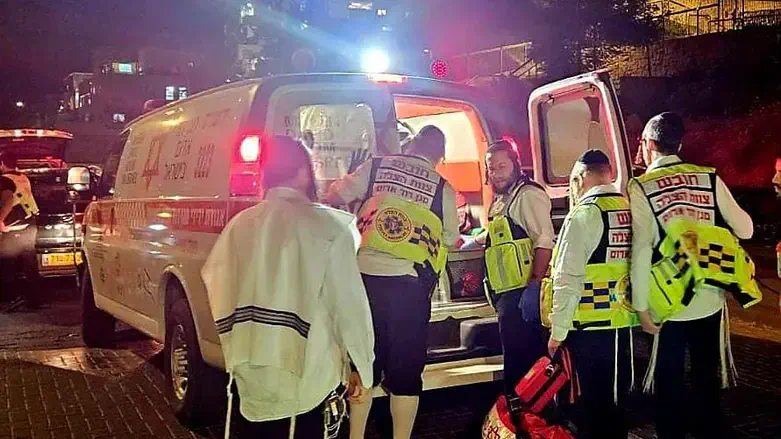 На месте падения ребенка в Бейтар-Илите