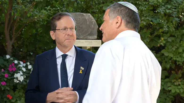 David Zini at the President's Residence