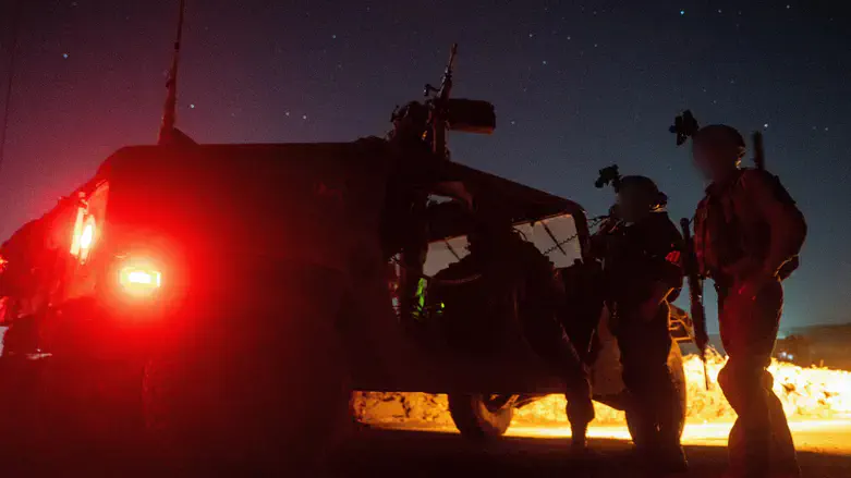 Бойцы ЦАХАЛ на территории южной Сирии