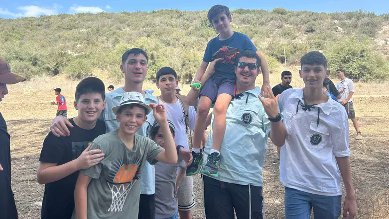 חניכי בני עקיבא במסע סוכות