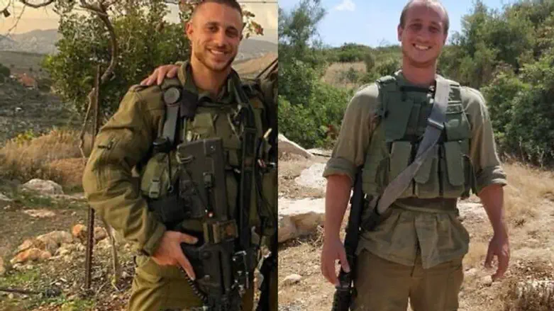 Yishai (left) and Noam (right) Slotki
