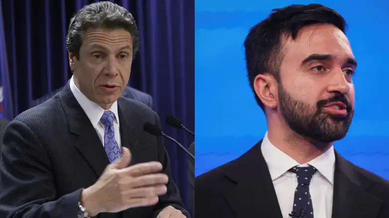 Эндрю Куомо и Зохран Мамдани