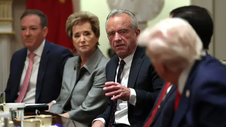 Robert F. Kennedy Jr. delivers remarks during a Cabinet meeting at the White House