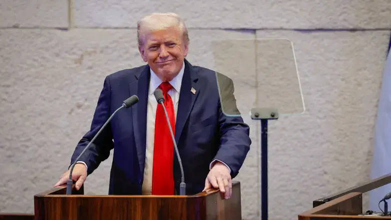 Выступление Дональда Трампа с трибуны Кнессета