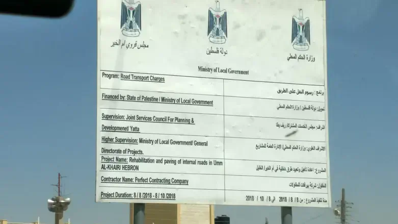 Illegal European-funded construction in IDF training grounds